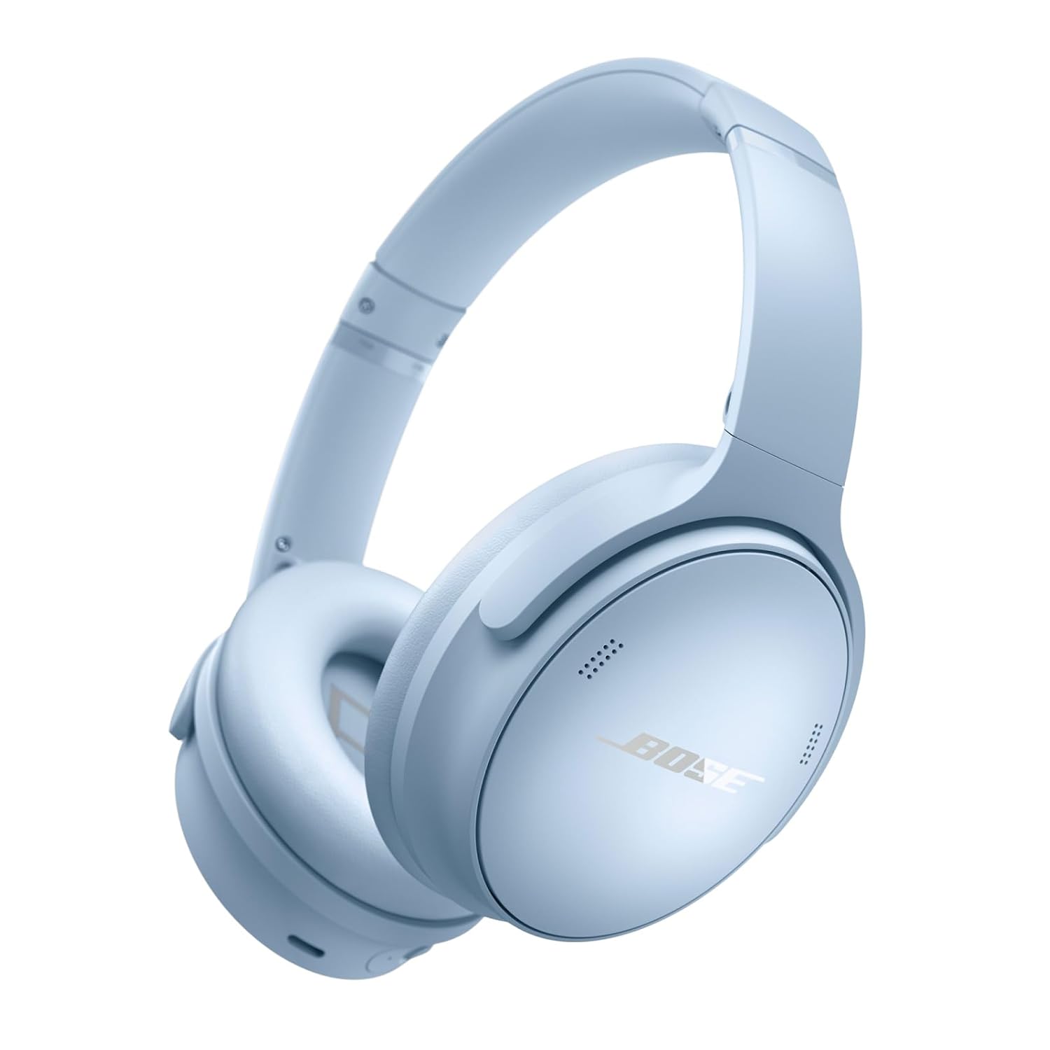 Bose QuietComfort Wireless Noise Cancelling Headphones, Bluetooth Over Ear Headphones with Up To 24 Hours of Battery Life, Moonstone Blue