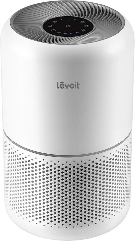 LEVOIT Air Purifier for Home Allergens Pet Hair in Bedroom, Covers Up to 1073 ft² by 56W High Torque Motor, AHAM VERIFIDE, 3-in-1 Filter with HEPA Sleep Mode, Remove Dust Smoke...